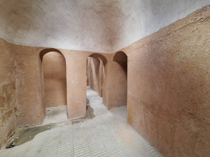 مرمت حمام قدیمی روستای هدف گردشگری قلعه بالا