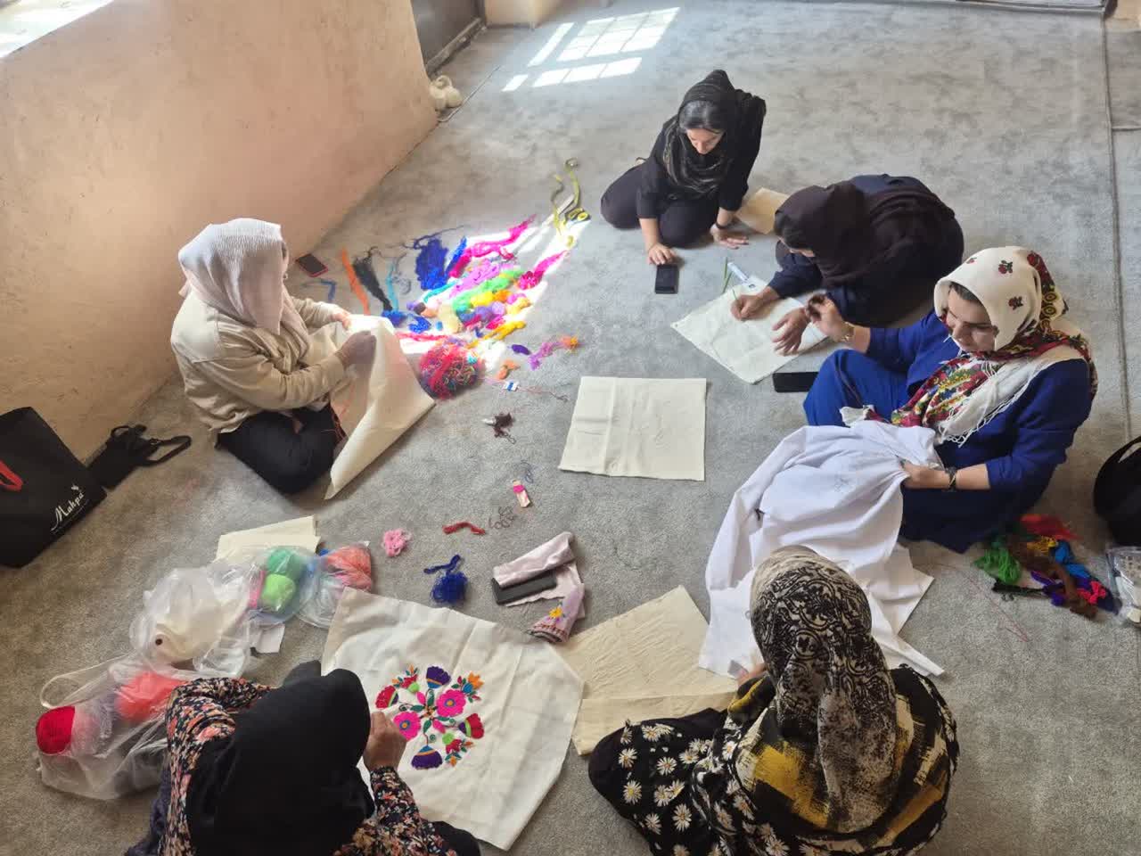 Launch of an Artisan Fabric Bag Workshop in the Globally Nominated Village of Qaleh Bala